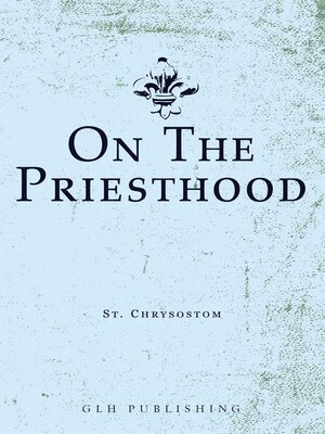 cover image of On the Priesthood